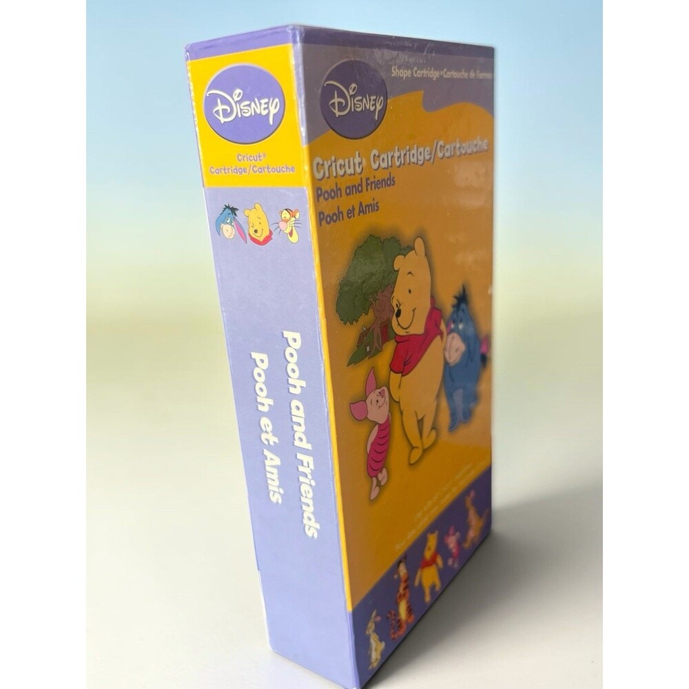 Cricut Disney Pooh and Friends Shape Cartridge Winnie the Pooh Craft Cutting
